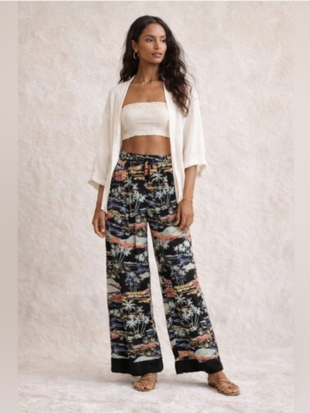 Free People Intimately Lagoon Casual Beach Pants S